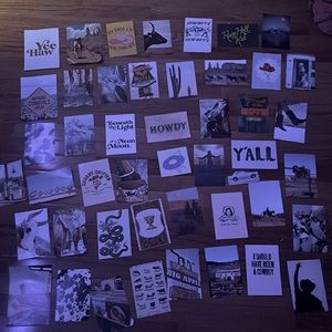 Wall collage COUNRTY GIRL THEME